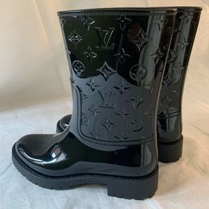 Louis Vuitton Drops Flat Half Rain Boots ☔️🌂